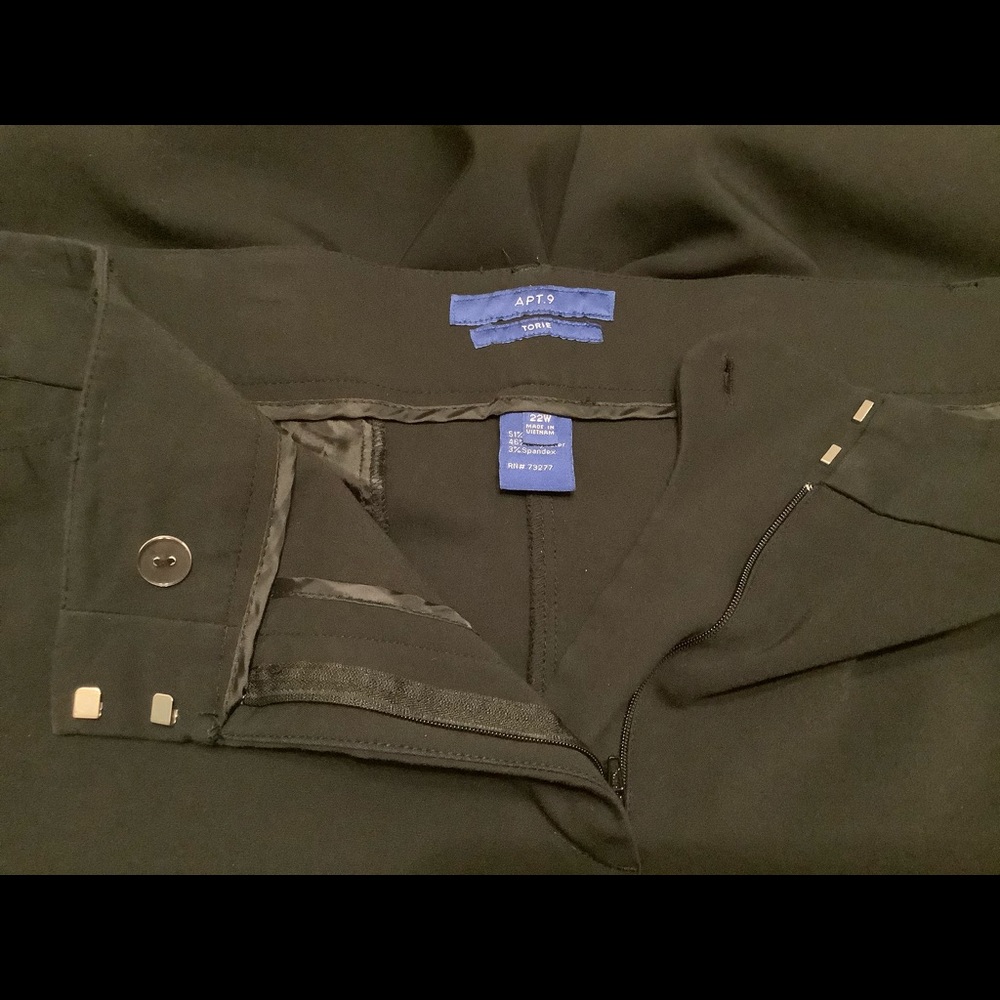 Black Torie style pants
